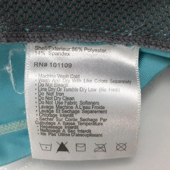 Cloudveil Blue Quarter Zip Pullover Activewear Top - Picture 9 of 13